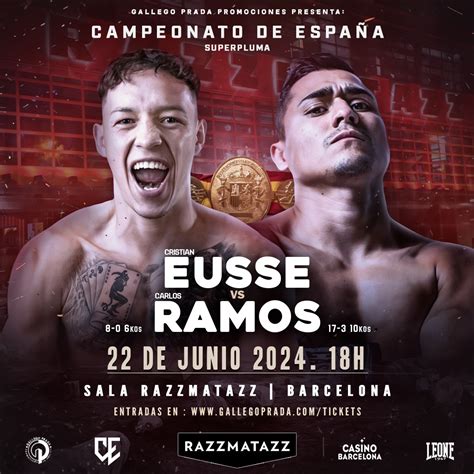 gallego prada entradas|Tickets Boxeo .